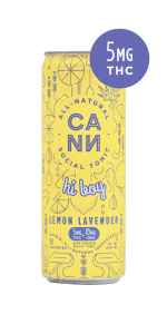 CANN Hi Boy Lemon Lavendar 10mg CBD, 5mg THC