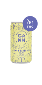CANN Lemon Lavendar 4mg CBD, 2mg THC